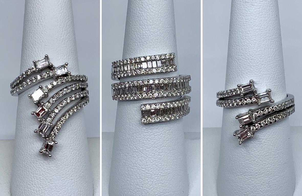 14k Diamond Rings